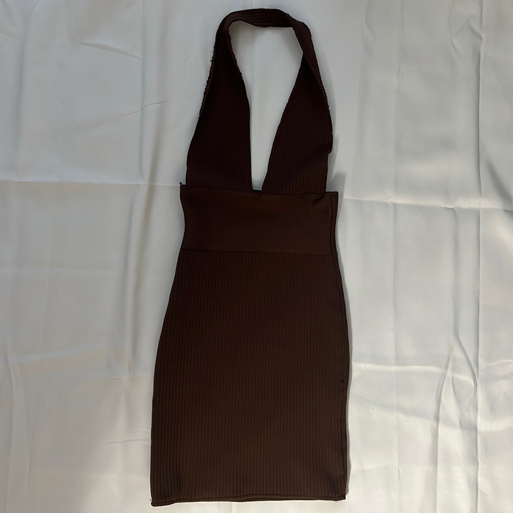 Beautiful Brown Bandage Dress